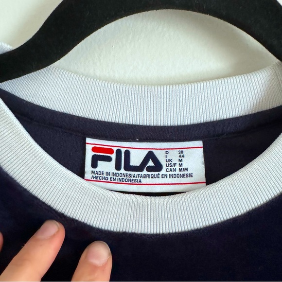 FILA Velour Crop Top - Picture 3 of 4